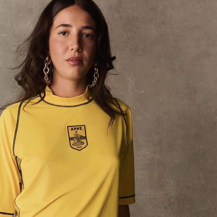 Maillot Kombat XXV Aris FC 25/26 Jaune Homme 3