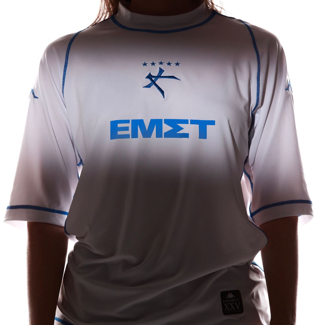Maillot Kombat XXV Athens Kallithea FC 25/26 Blanc Homme main