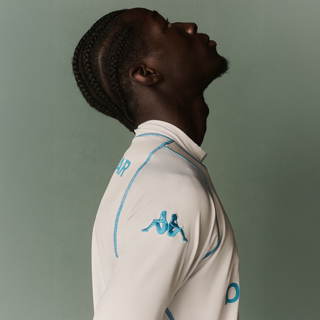 Maillot Kombat XXV Racing 25/26 Blanc Homme main