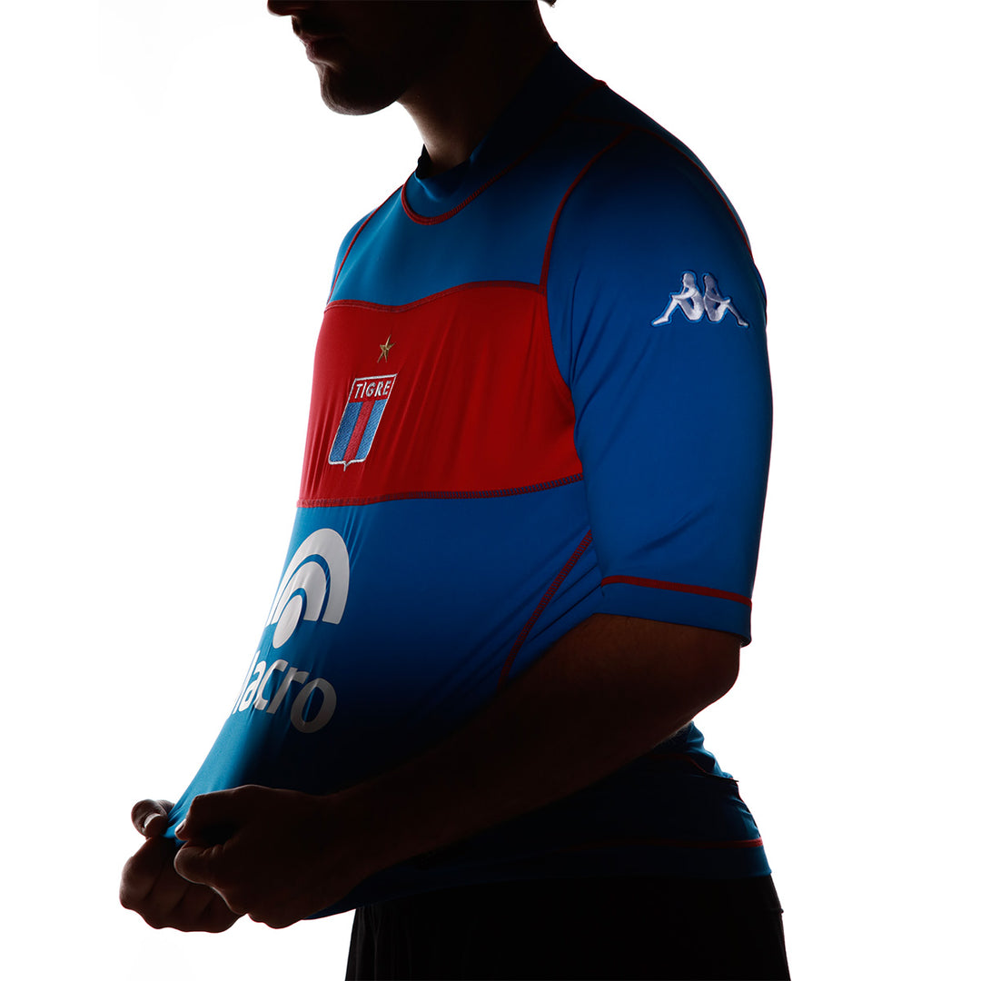 Maillot Kombat XXV Tigre 25/26 Bleu Homme main