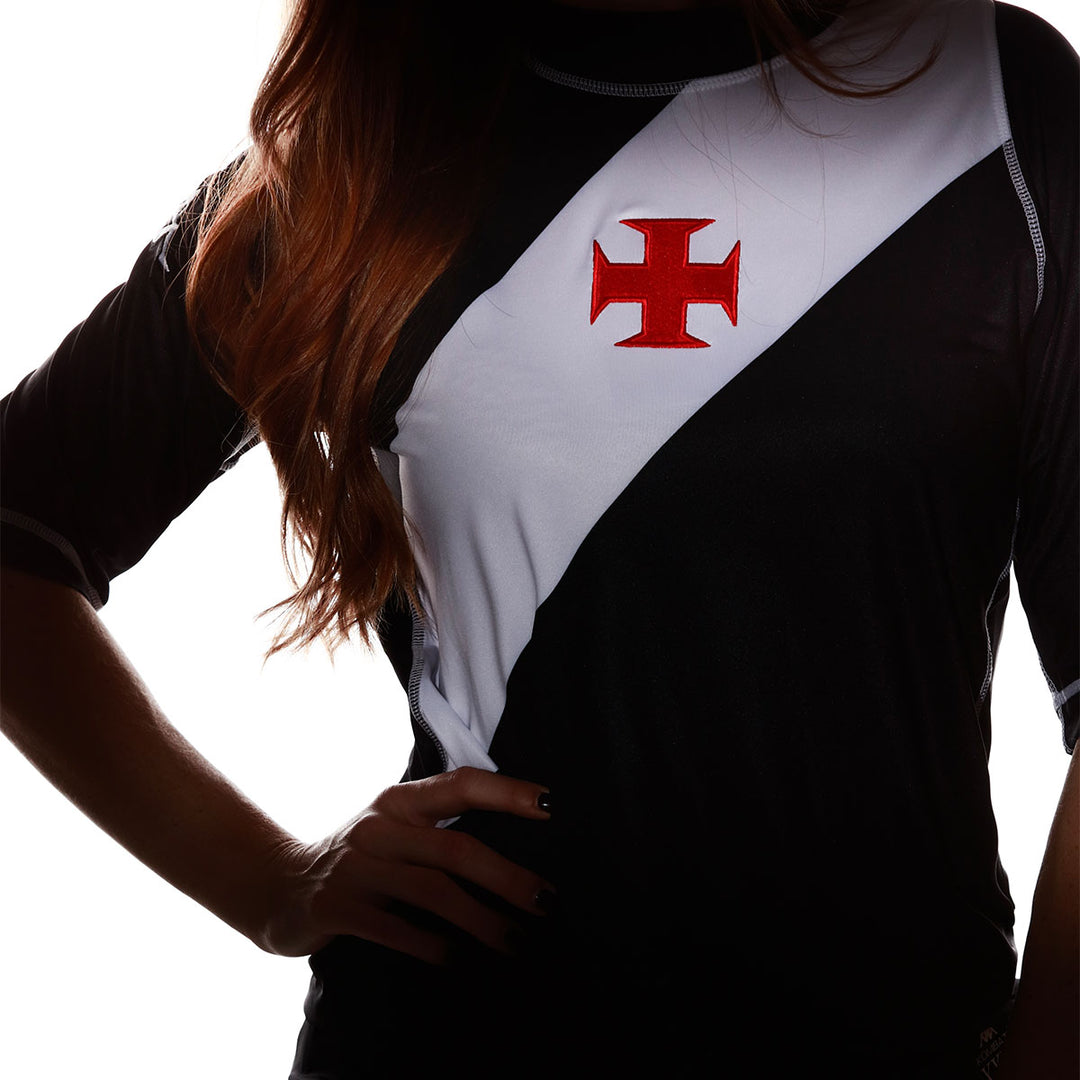 Maillot Kombat XXV Vasco De Gama 25/26 Noir Homme main