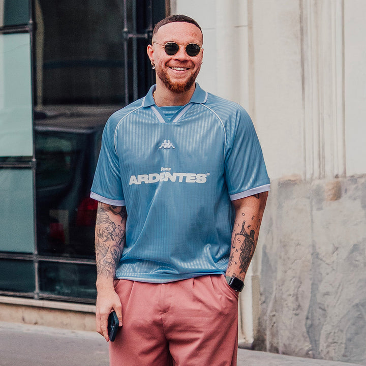 Maillot Manaia Les Ardentes X Kappa Bleu Unisexe 1