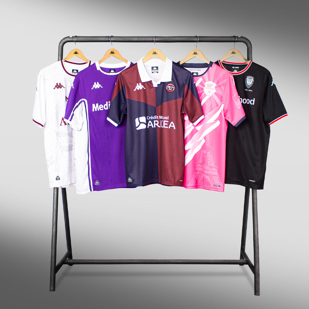 Kappa: Maillots 25/26 Porte les couleurs de ton équipe