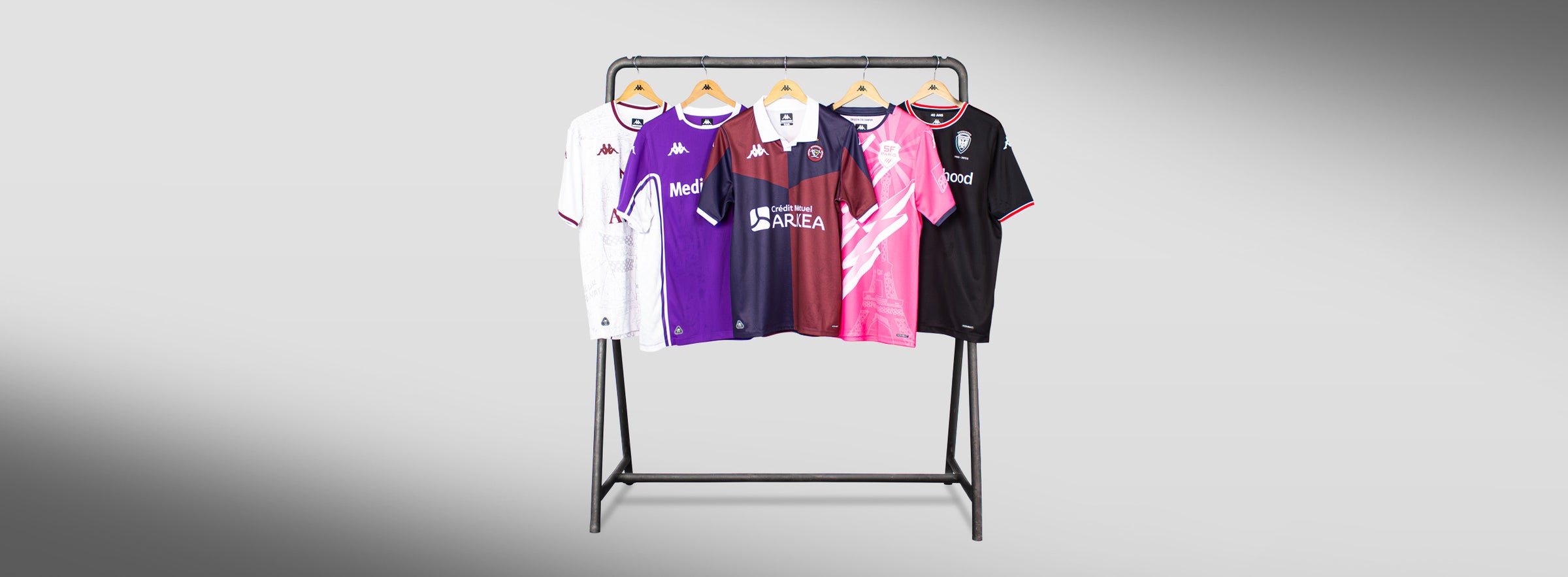 Kappa: Maillots 25/26 Porte les couleurs de ton équipe