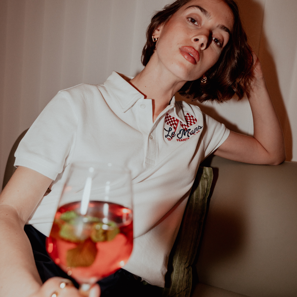 Polo Fangione 24H Le Mans 2026 Blanc Homme 02