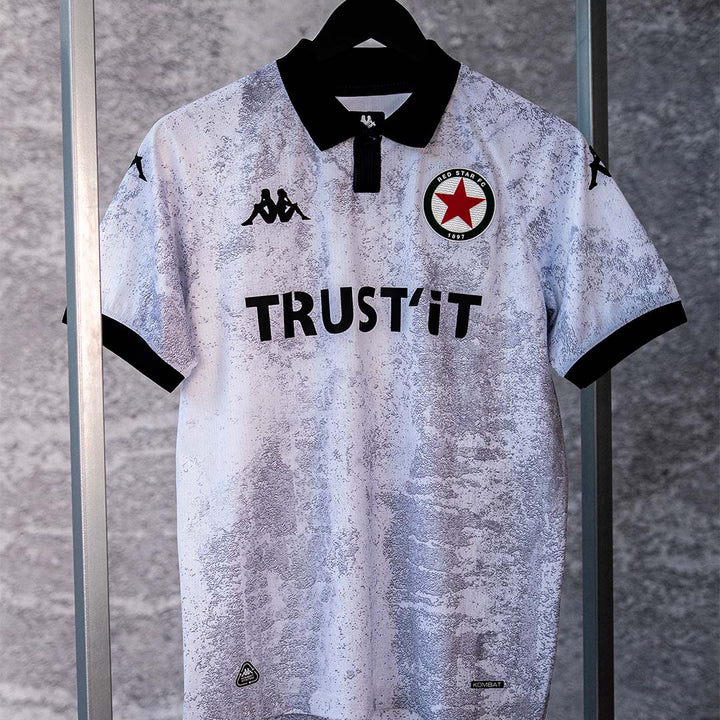 Maillot Kombat Béton Red Star 25/26 Blanc Homme