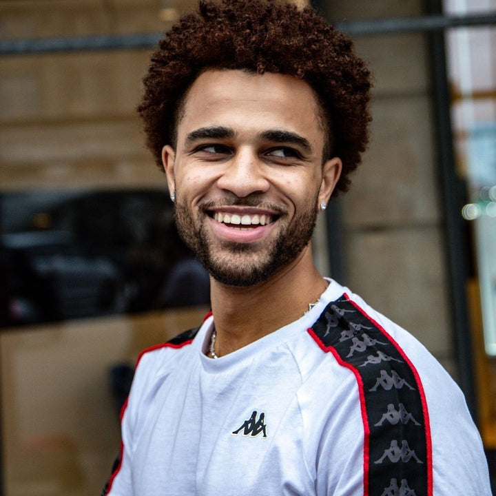 T-Shirt 222 Banda Coen Slim Blanc Homme 3