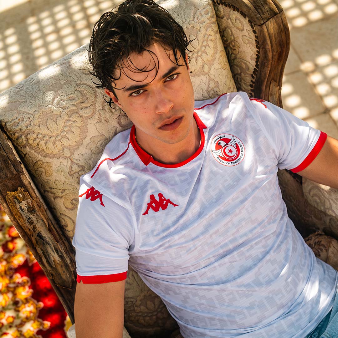 Maillot Kombat Pro Away Tunisie 25/26 Blanc Homme 00