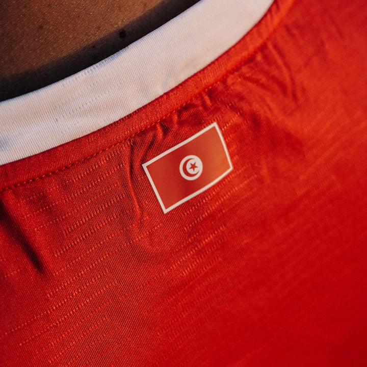 Maillot Kombat Pro Home Tunisie 25/26 Rouge Homme 4