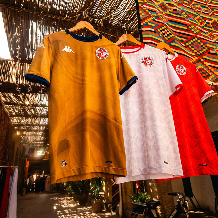 Maillot Kombat Pro Third Tunisie 25/26 Beige Homme 4