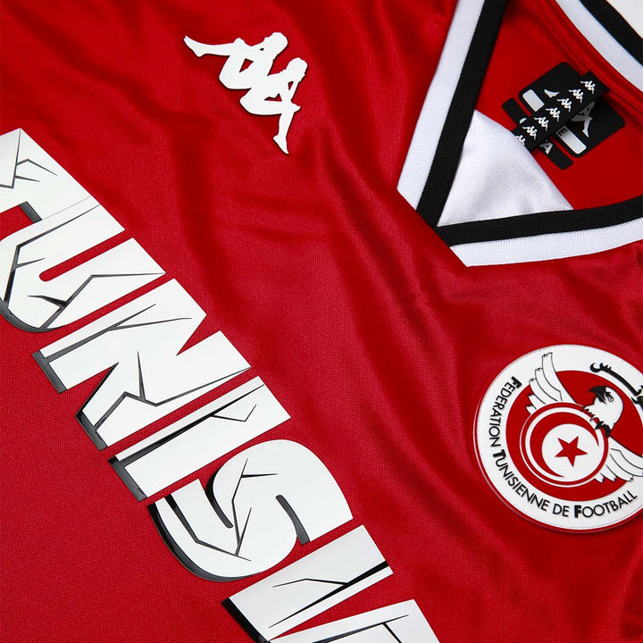 Maillot 222 Banda Rituz Tunisie 26/27 Rouge Homme 3