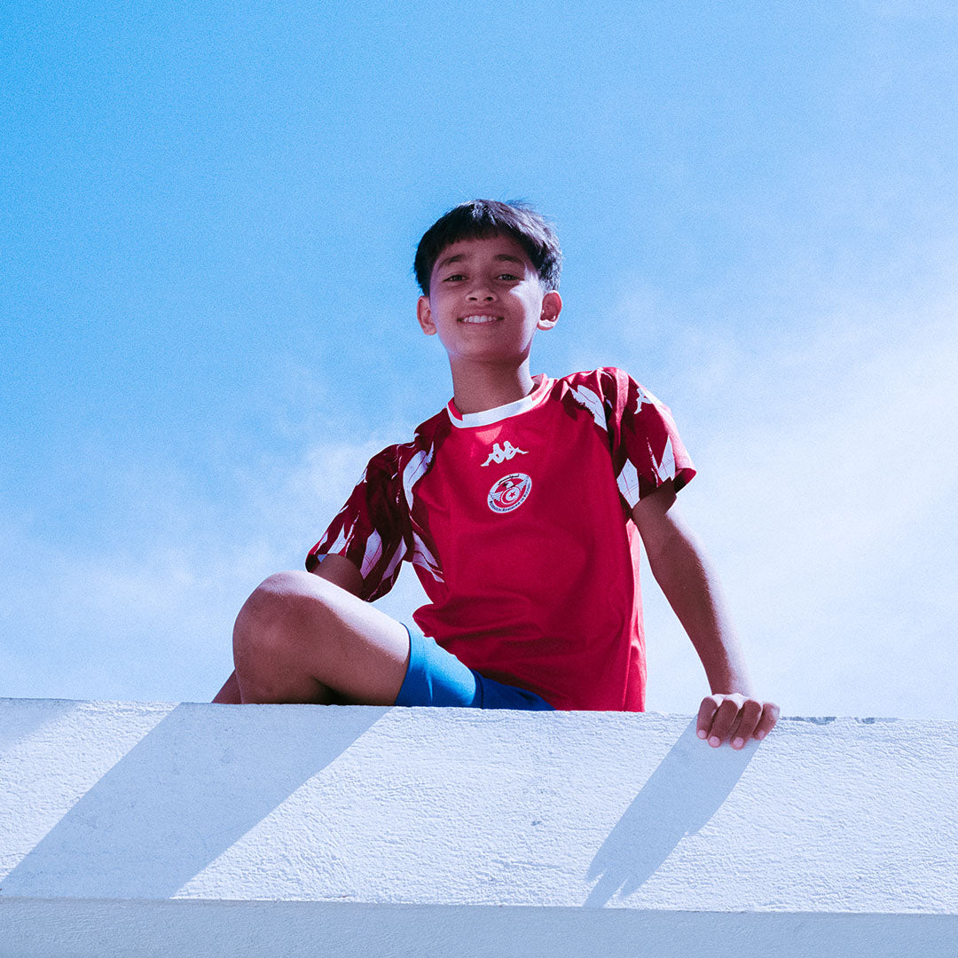 Maillot Kombat Away Tunisie 26/27 Rouge Enfant 00