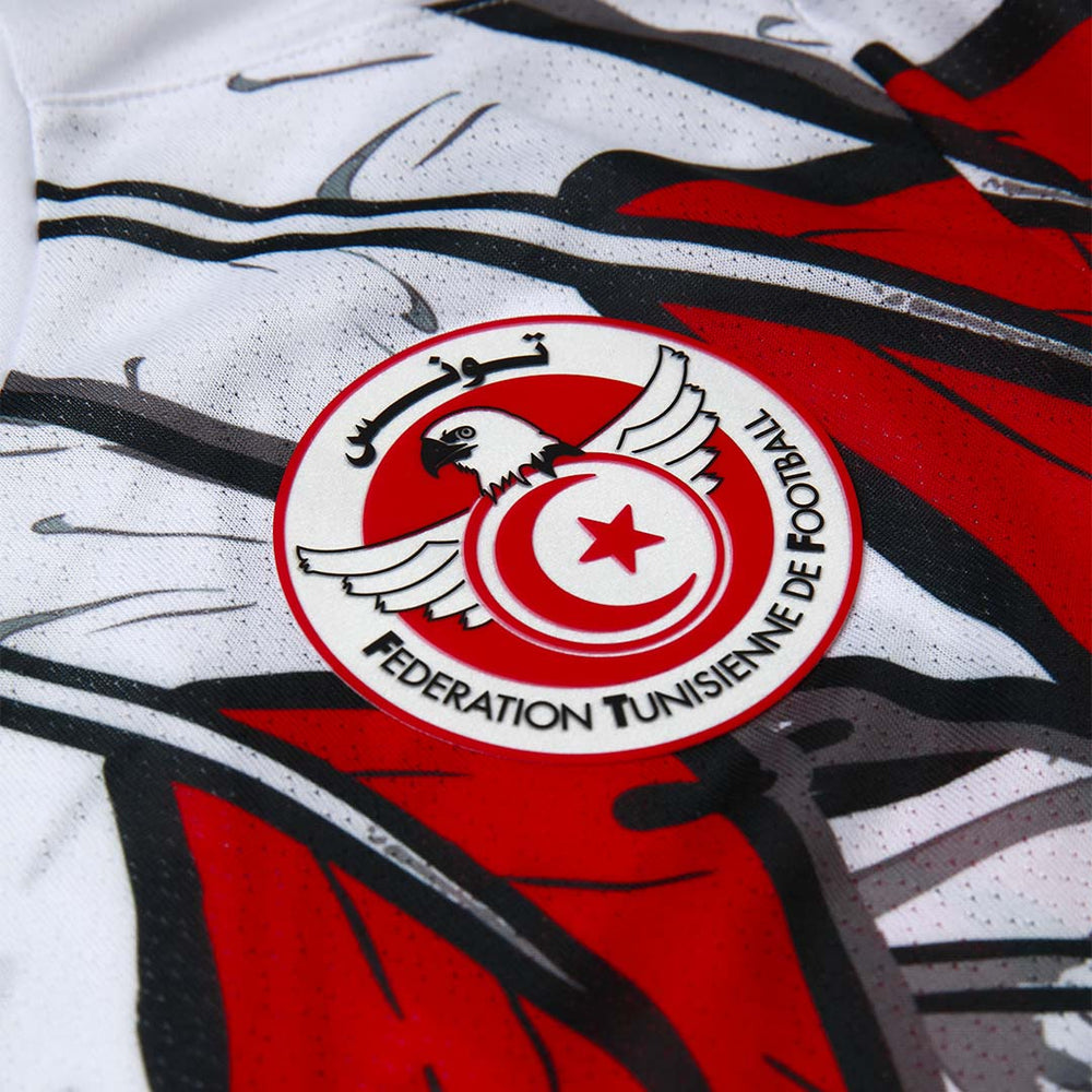 Maillot Mokibapre Pro 2 Tunisie 26/27 Blanc Enfant 02