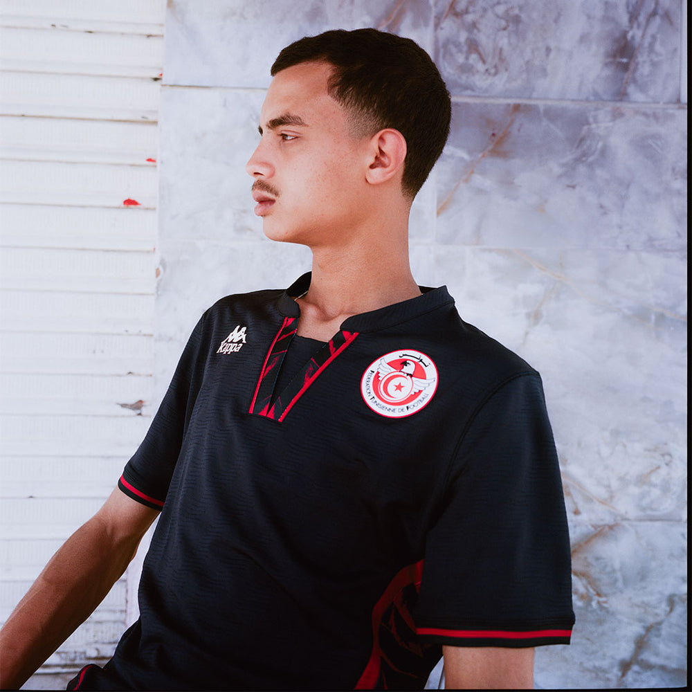 Maillot Kombat Third Tunisie 26/27 Noir Homme 02