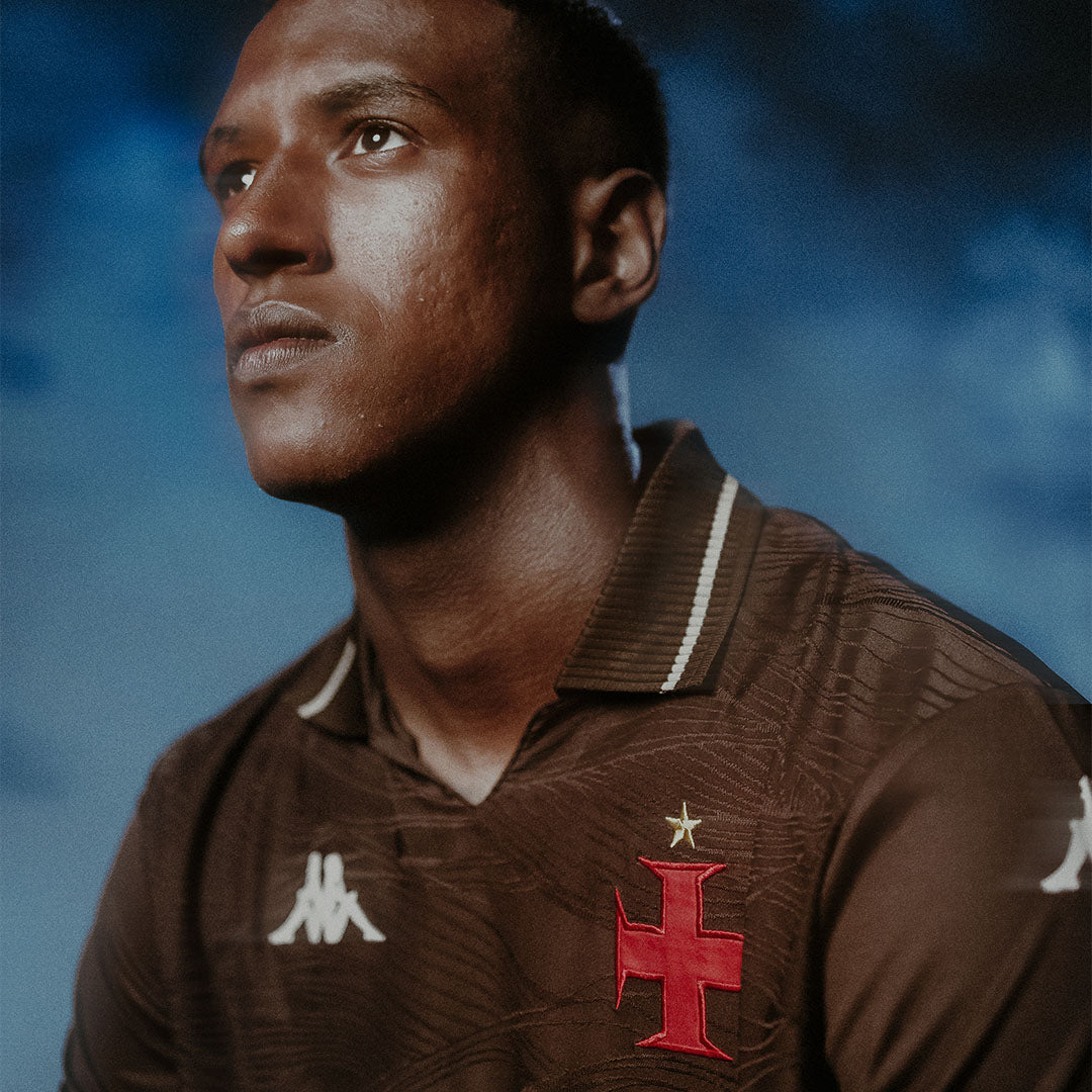 Maillot Kombat Pro Third Vasco De Gama 25/26 Marron Homme main