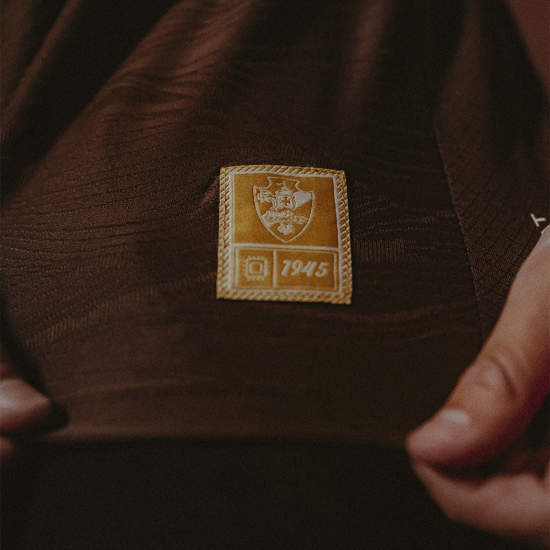 Maillot Kombat Pro Third Vasco De Gama 25/26 Marron Homme main