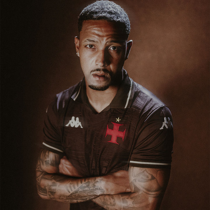 Maillot Kombat Pro Third Vasco De Gama 25/26 Marron Homme 1