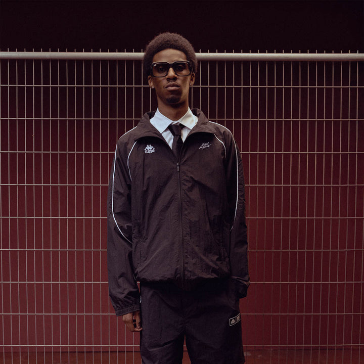 Veste Krain Les Ardentes X Kappa Noir Unisexe