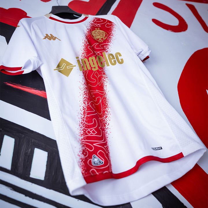 Maillot Kombat Away Wydad AC 25/26 Blanc Homme 3