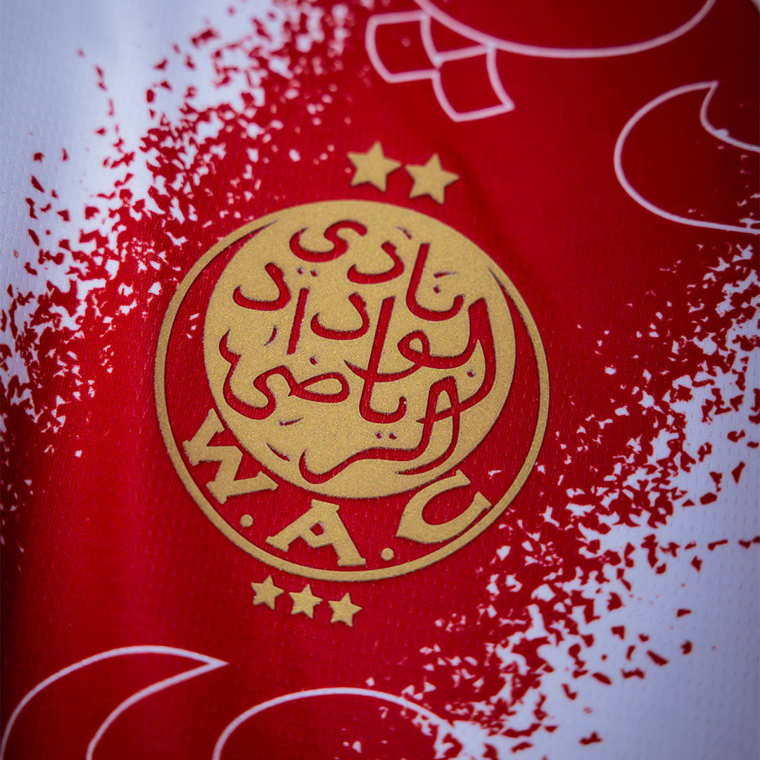 Maillot Kombat Away Wydad AC 25/26 Blanc Homme main