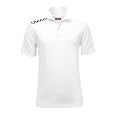 Polo Kappa 4 Golf Blanc Enfant - Image 1