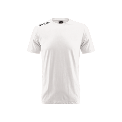 T-shirt Logo Kafers Blanc Homme - Image 1