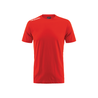 T-shirt Logo Kafers Rouge Homme - Image 1
