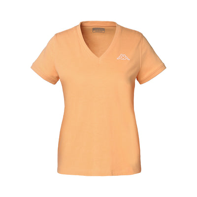 T-shirt Cabou Orange Femme - Image 4