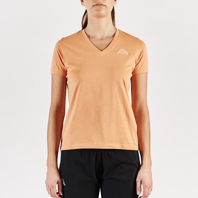 T-shirt Cabou Orange Femme - Image 1