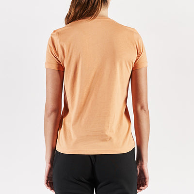 T-shirt Cabou Orange Femme - Image 3