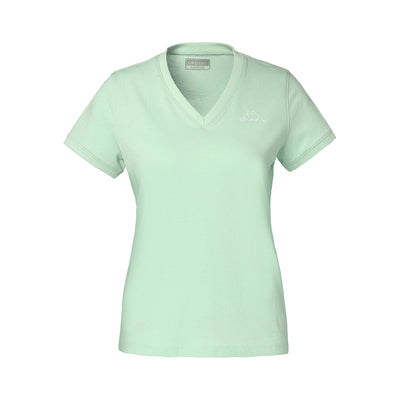 T-shirt Cabou Vert Femme - Image 4