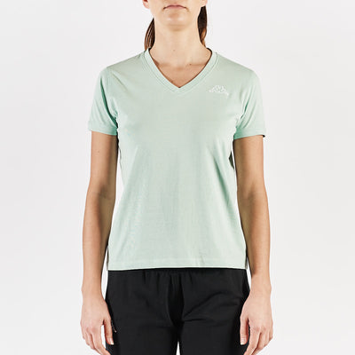 T-shirt Cabou Vert Femme - Image 1