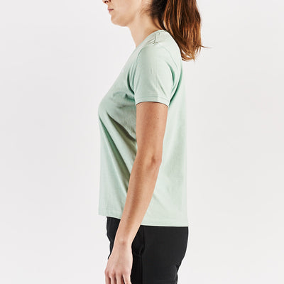 T-shirt Cabou Vert Femme - Image 2