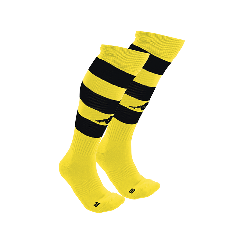 Chaussettes Football Lipeno Jaune Unisexe - Image 2