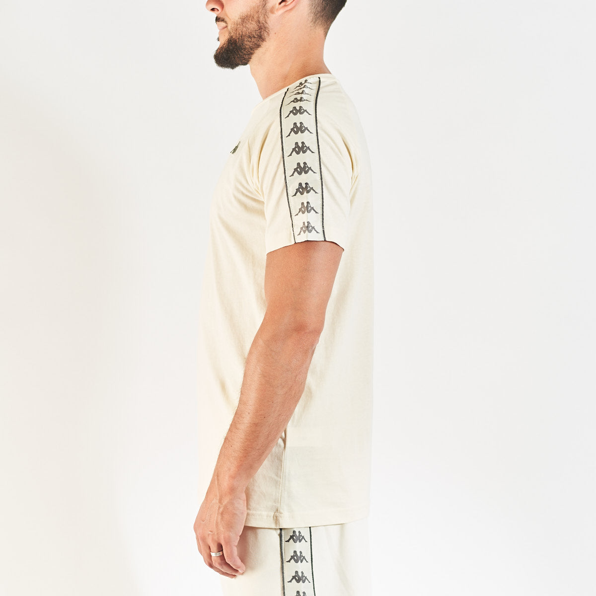 T-shirt Coen Authentic Beige Homme - Image 2