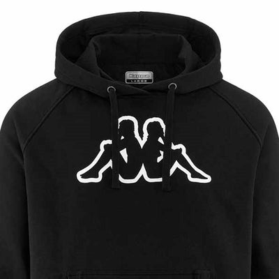 Sweat-shirt à capuche homme Zaiver Noir