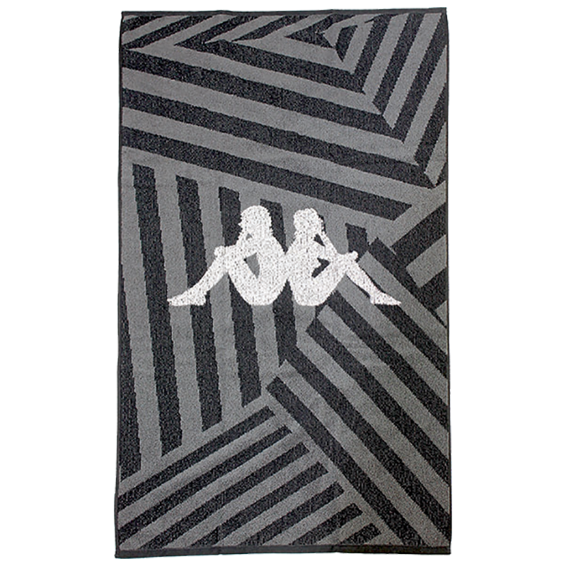 Serviette Multisport Pietro Noir Unisexe - Image 1