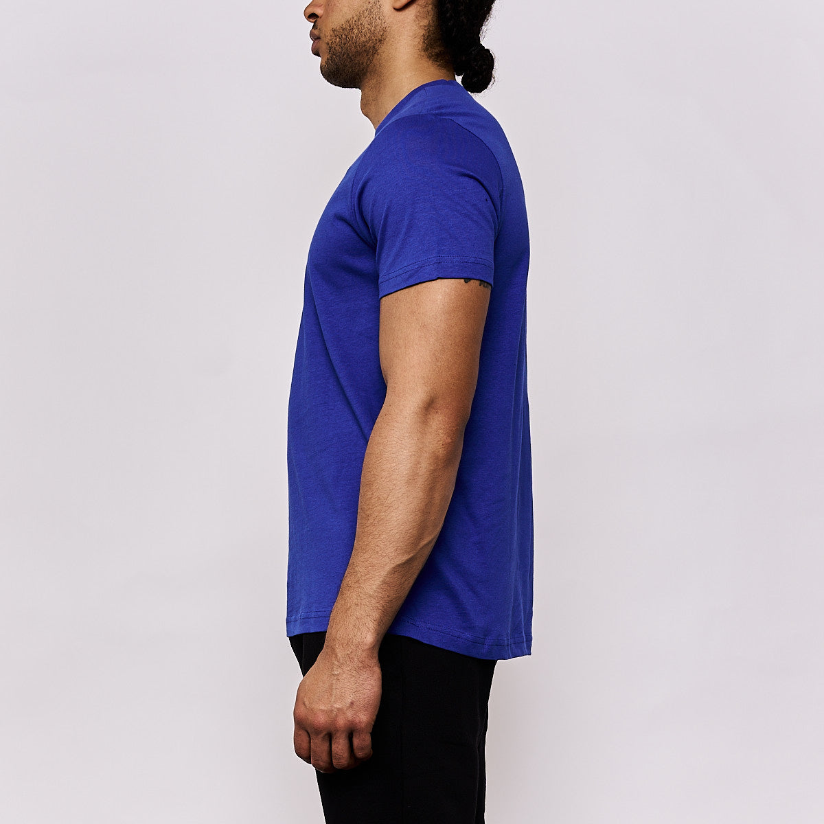 T-shirt Cafers Bleu Homme