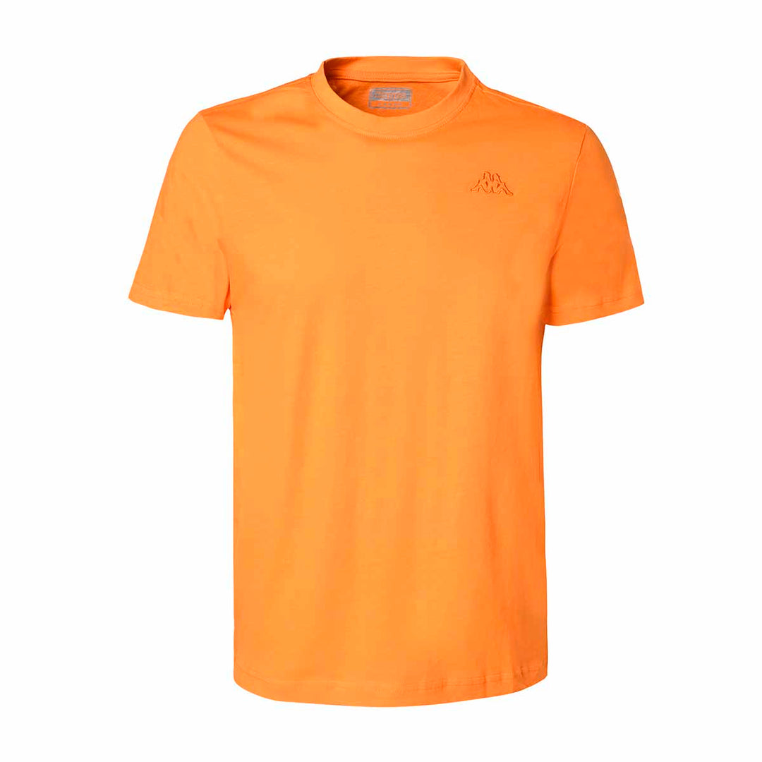 T-shirt Cafers Orange Homme