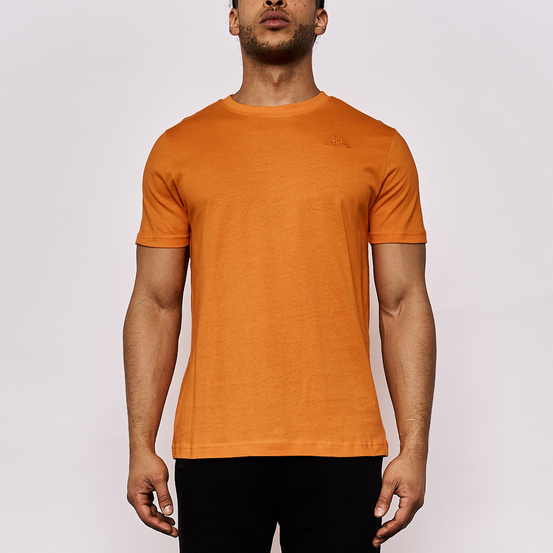 T-shirt Cafers Orange Homme