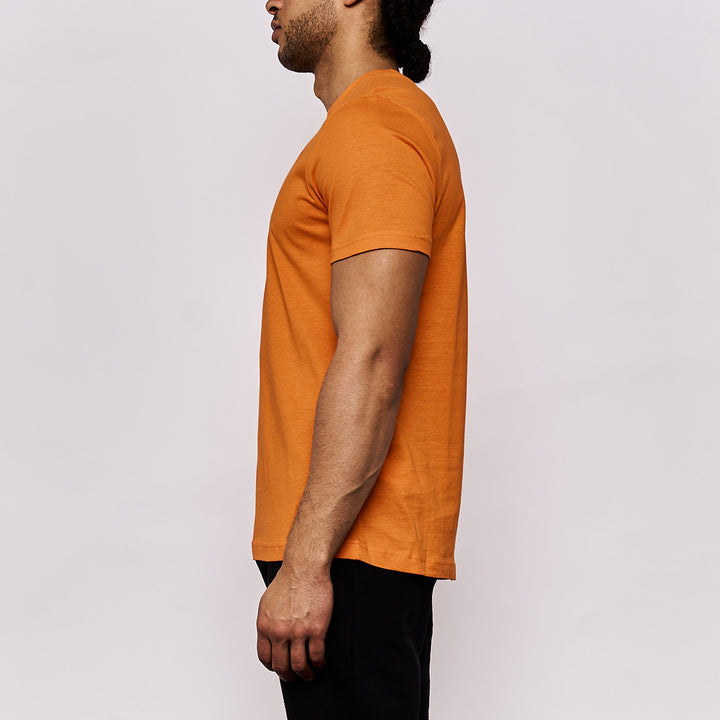 T-shirt Cafers Orange Homme
