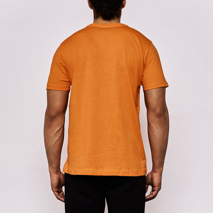 T-shirt Cafers Orange Homme