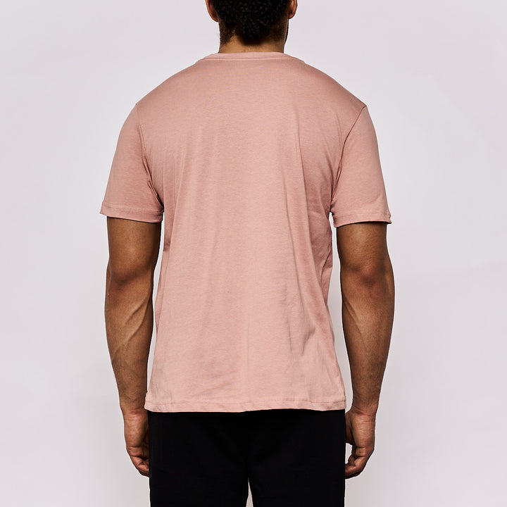 T-shirt Cafers Rose Homme