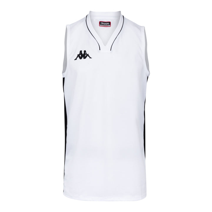 Maillot Basket Cairo Blanc Enfant - Image 1