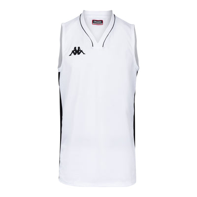 Maillot Basket Cairo Blanc Enfant - Image 1