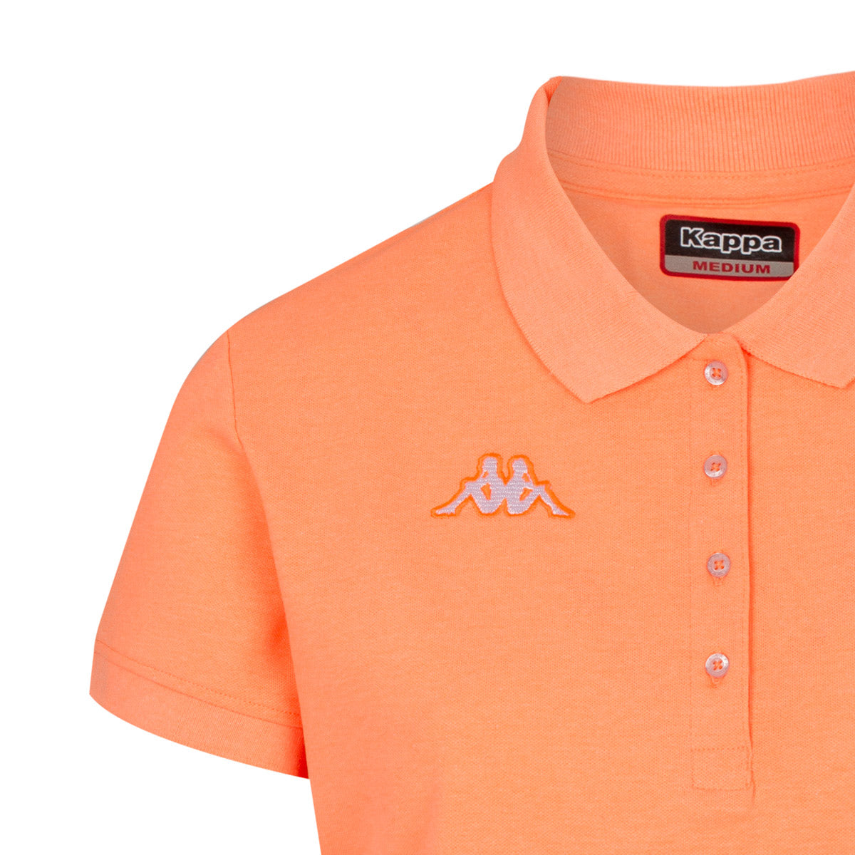 Polo Lifestyle Menata Orange Polo Kappa pour Femme Kappa France