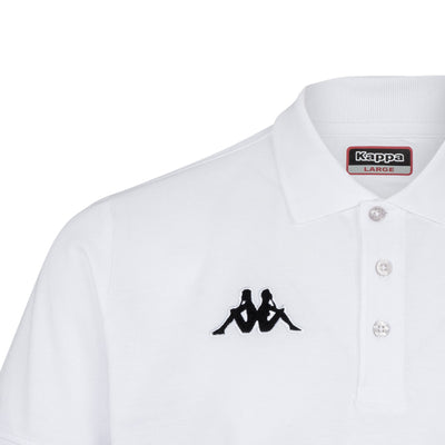 Polo Lifestyle Peglio Blanc Enfant - Image 3