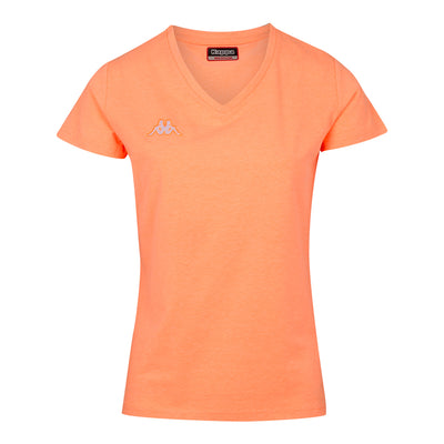 T-shirt Lifestyle Meleti Orange Femme - Image 1