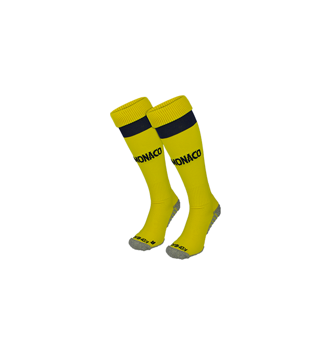 Chaussettes Kombat Spark Pro 1P As Monaco Jaune Homme - image 1