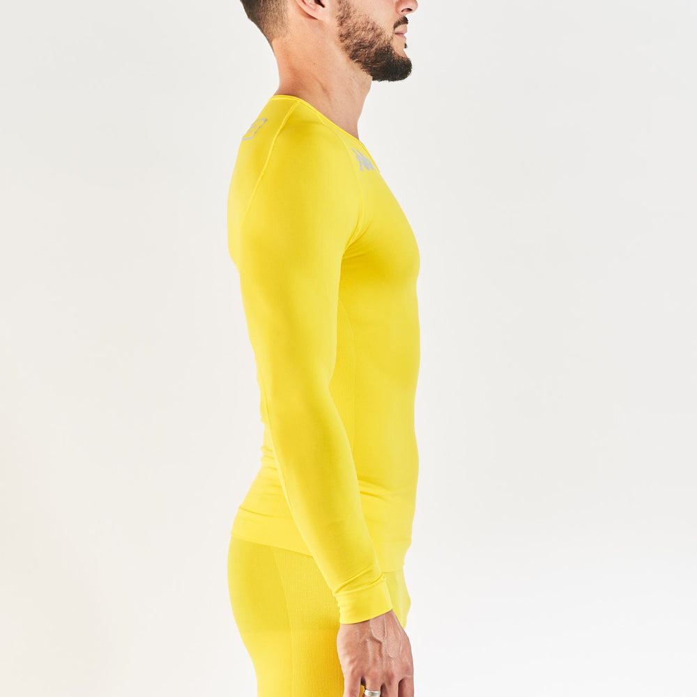 Sous-maillot Bongv Pro Team Jaune unisexe - Image 2